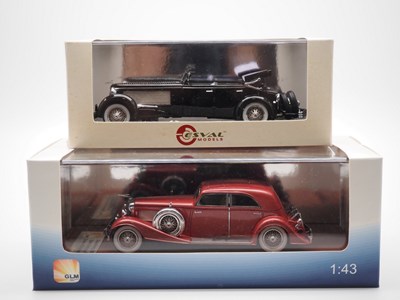 Lot 131 - A pair of 1:43 scale hand built limited...