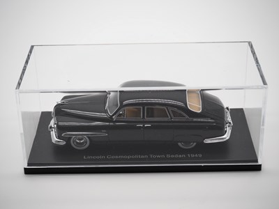 Lot 145 - A pair of 1:43 scale hand built resin models...