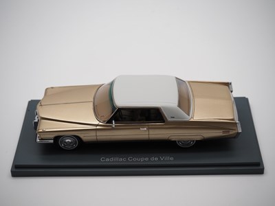 Lot 147 - A pair of 1:43 scale hand built resin models...