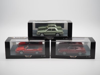 Lot 148 - A group of 1:43 scale hand built resin models...