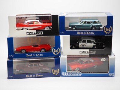 Lot 149 - A group of 1:43 scale models by WHITEBOX,...