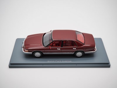 Lot 157 - A pair of 1:43 scale hand built resin models...