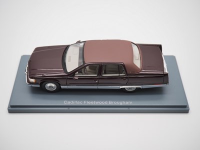 Lot 157 - A pair of 1:43 scale hand built resin models...