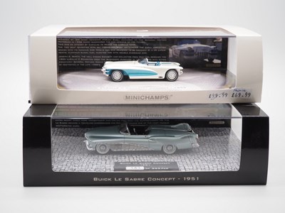 Lot 159 - A pair of 1:43 scale limited edition models by...