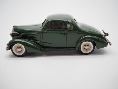 Lot 184 - A pair of 1:43 scale hand built white metal...