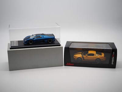 Lot 192 - A pair of 1:43 scale limited edition models by...