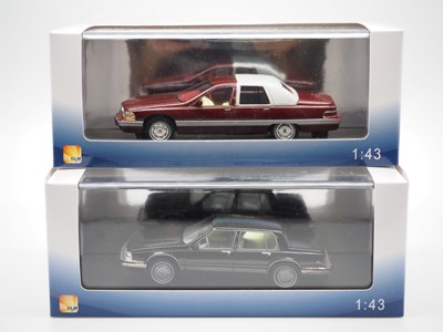 Lot 195 - A pair of 1:43 scale hand built limited...