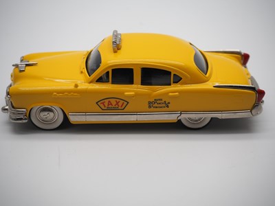 Lot 201 - A pair of 1:43 scale hand built white metal...