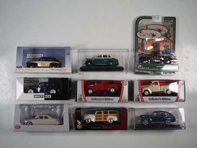 Lot 211 - A group of boxed and unboxed 1:43 scale models...