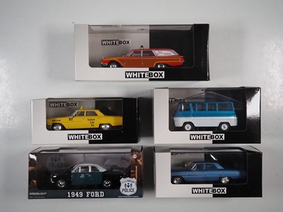 Lot 214 - A group of 1:43 scale models by WHITEBOX and...