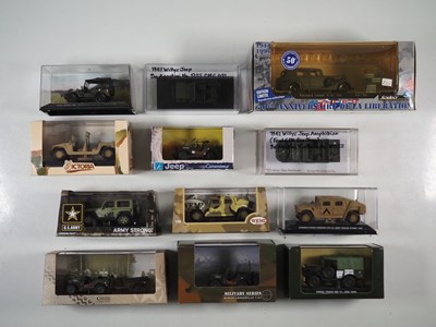 Lot 216 - A group of 1:43 scale boxed and unboxed models...