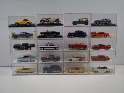 Lot 218 - A group of 1:43 scale unboxed models of...