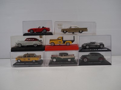 Lot 218 - A group of 1:43 scale unboxed models of...