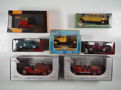 Lot 221 - A group of 1:43 scale models to include ERTL...