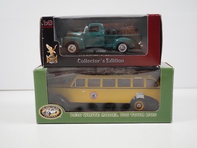 Lot 221 - A group of 1:43 scale models to include ERTL...