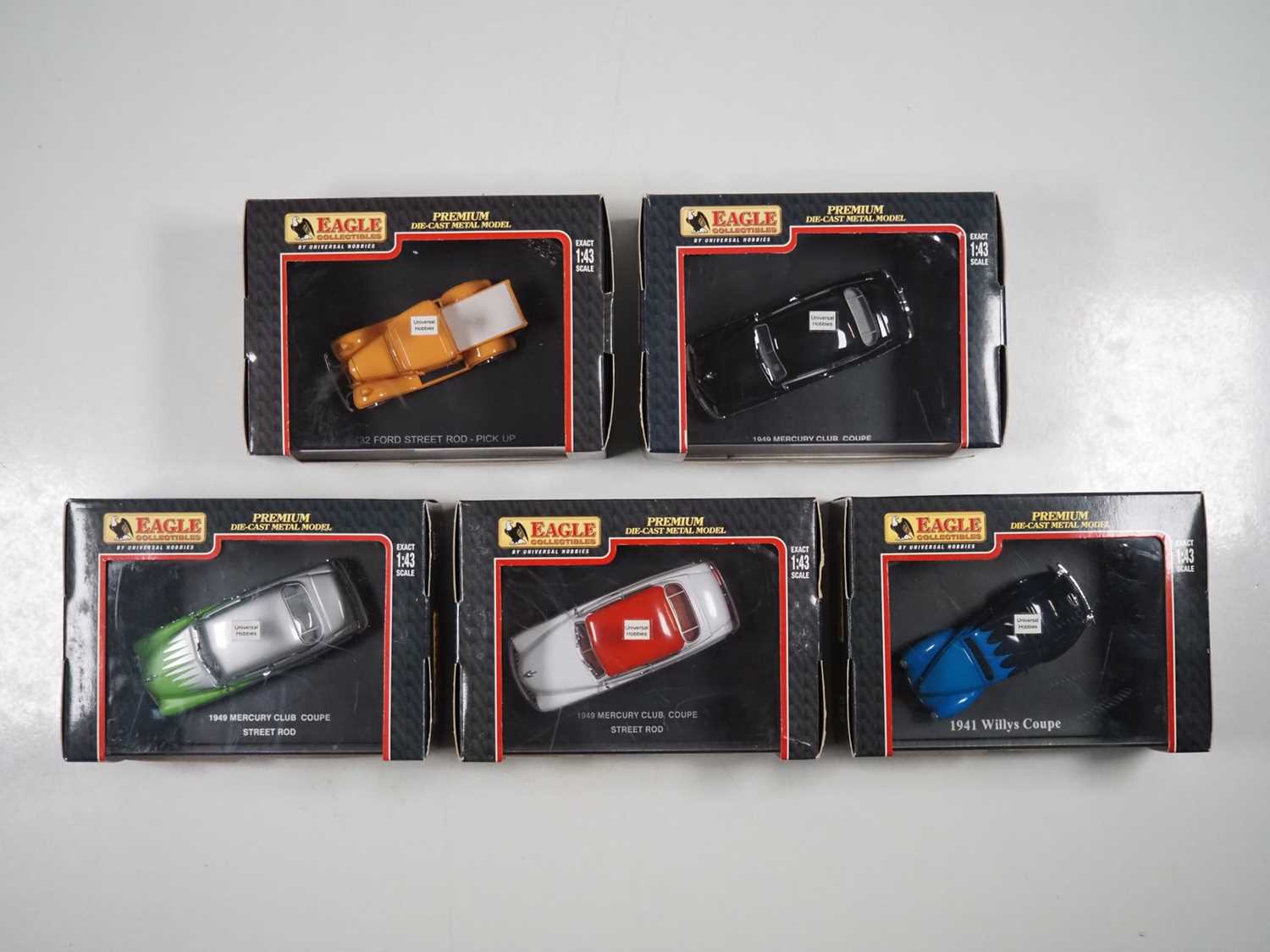 Lot 222 - A group of 1:43 scale models by EAGLE...