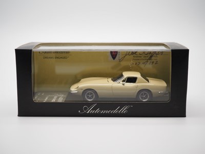 Lot 23 - An AUTOMODELLO 1:43 scale hand built resin...