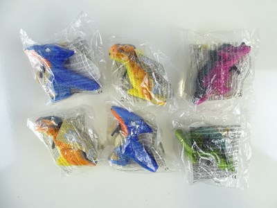 Lot 248 - MCDONALDS: HAPPY MEAL TOYS - Dinosaur Water...