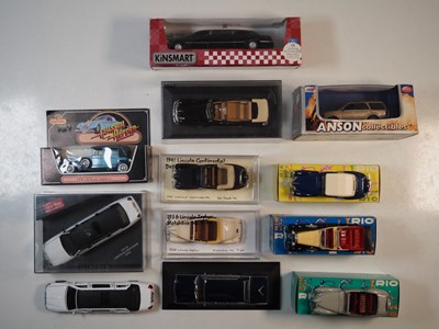 Lot 239 - A group of boxed and unboxed 1:43 scale models...