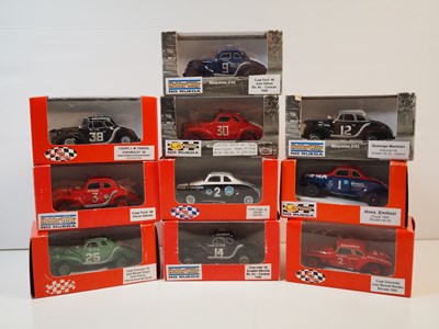 Lot 244 - A group of 1:43 scale models by HOBBY WILLY...