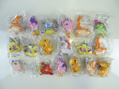 Lot 250 - MCDONALDS: HAPPY MEAL TOYS - Digimon (2001) -...