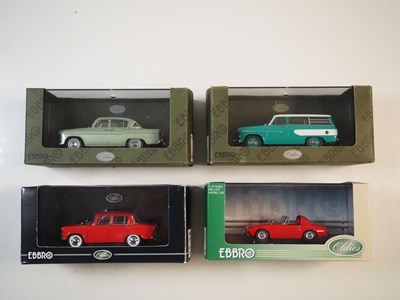 Lot 270 - A group of 1:43 scale models by EBBRO,...