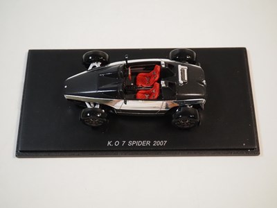 Lot 273 - A pair of 1:43 scale hand built resin models...