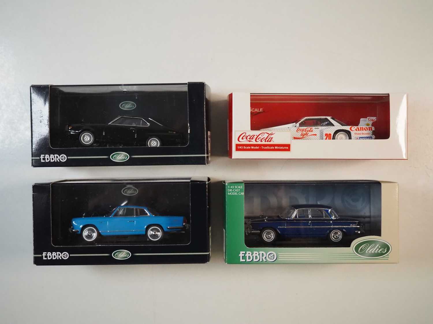 Lot 277 - A group of 1:43 scale models by EBBRO and