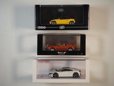 Lot 280 - A group of 1:43 scale models by NEO, EBBRO and...