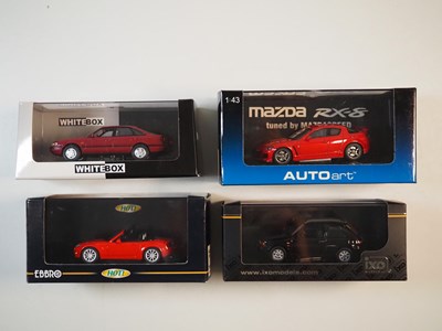 Lot 285 - A group of 1:43 scale models by WHITEBOX, AUTO...