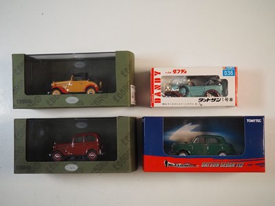 Lot 295 - A group of 1:43 scale models by EBBRO and TOMY,...