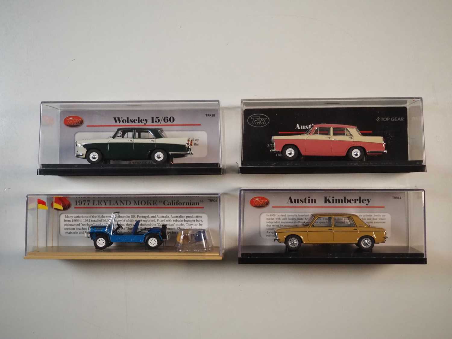 Lot 301 - A group of 1:43 scale models of Australian