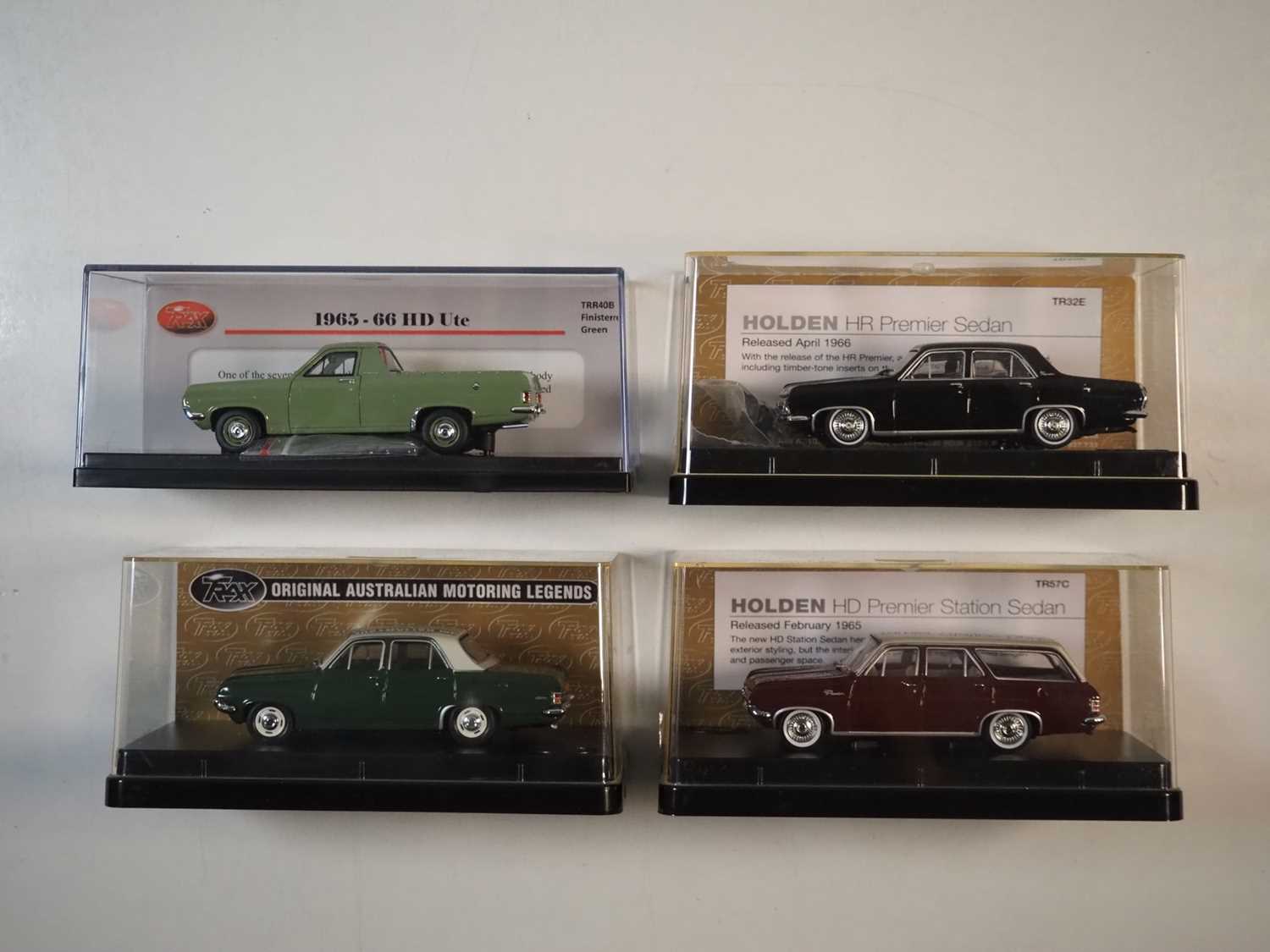 Lot 306 - A group of 1:43 scale models of Australian