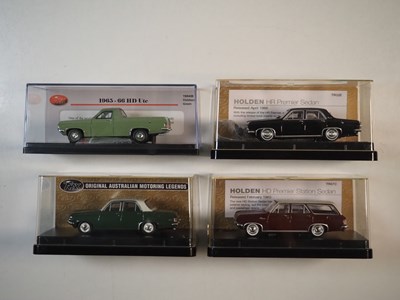 Lot 306 - A group of 1:43 scale models of Australian...