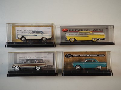 Lot 308 - A group of 1:43 scale models of Australian...