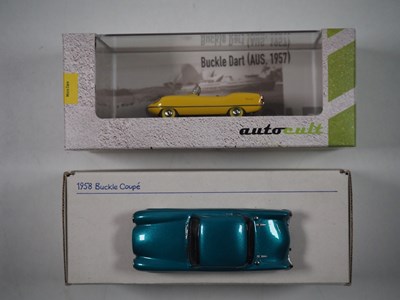 Lot 313 - A pair of 1:43 scale hand built models...