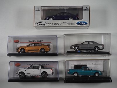 Lot 317 - A group of 1:43 scale models by TRAX, CLASSIC...