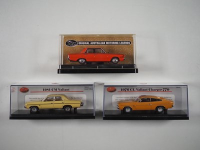 Lot 319 - A group of 1:43 scale models of Australian...