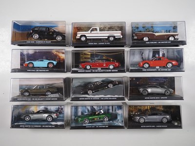 Lot 344 - A group of EAGLEMOSS James Bond collection...