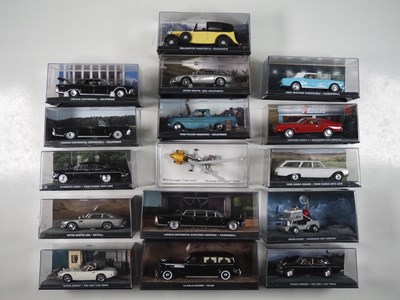 Lot 345 - A group of EAGLEMOSS James Bond collection...