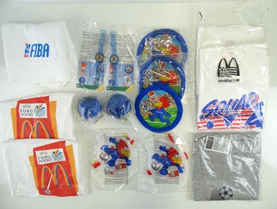 Lot 259 - MCDONALDS: A quantity of football related...