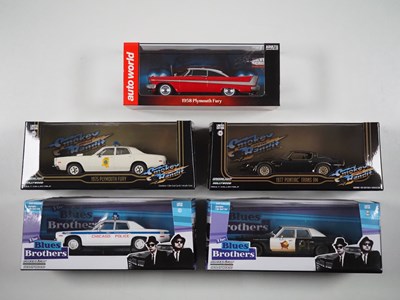 Lot 348 - A group of 1:43 scale models by GREENLIGHT and...