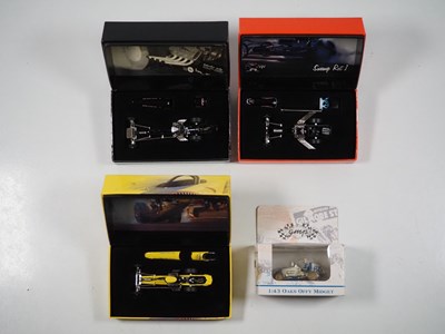 Lot 349 - A group of 1:43 scale models by GMP,...