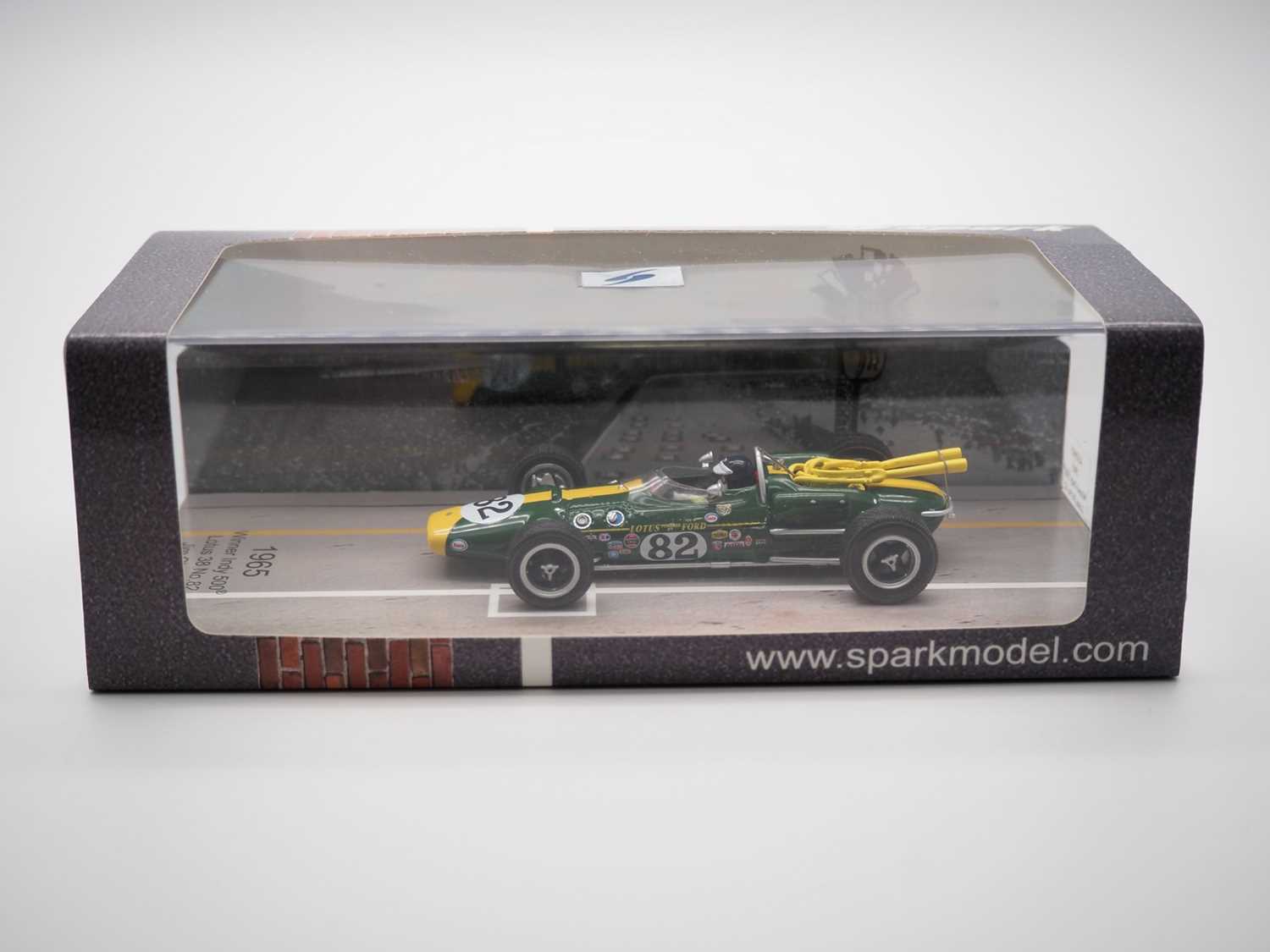 内未開封 スパーク? 1/43 1965 ウィナー Indy 500 ロータス 38 No.82 Jim Clark / ミニカー Spark 43IN65, Lotus 38 # 82 Winner Indy 500 1965 - Free Price