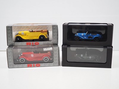 Lot 408 - A group of boxed 1:43 scale models by PINKO...