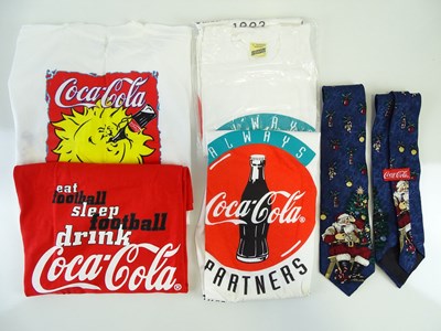 Lot 267 - COCA-COLA: A group of promotional items to...