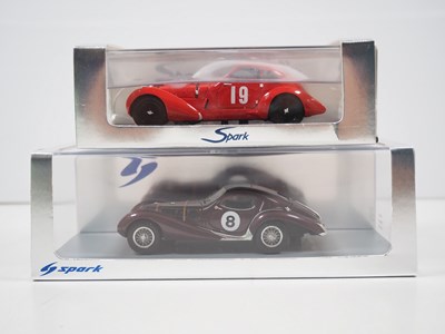 Lot 436 - A pair of 1:43 scale SPARK (MINIMAX) hand...