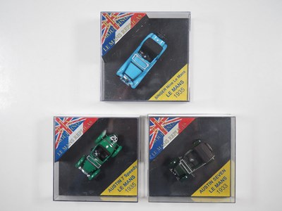 Lot 437 - A group of 1:43 scale hand built resin model...