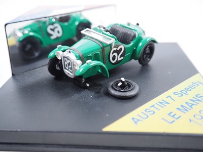 Lot 437 - A group of 1:43 scale hand built resin model...