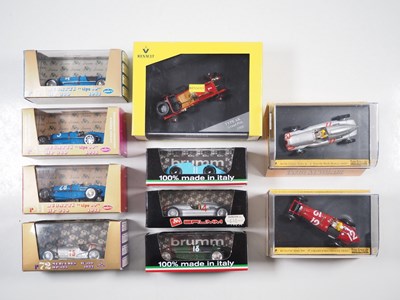 Lot 444 - A group of boxed 1:43 scale models by BRUMM to...